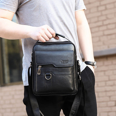 Men's Multi-pocket Business Messenger Bag