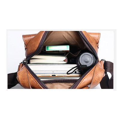 Men's Multi-pocket Business Messenger Bag