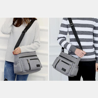 Multi-Function Large Capacity Water-Resistant Crossbody Bag