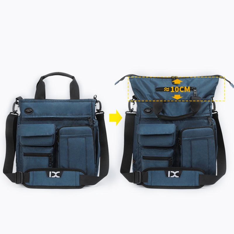 Large Capacity Scalable Multi-Pocket Crossbody Bag