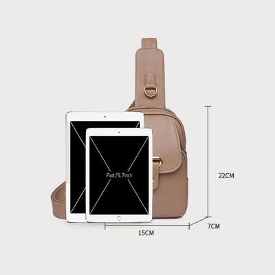 Sling Bag For Women Simple Outdoor Sports Cycling Chest Bag