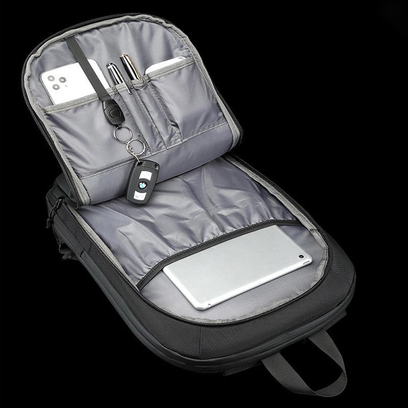 Lighiweight Expandable Laptop Backpack Anti Thefi Business Travel Notebook Bag