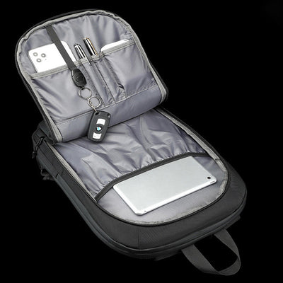 Lighiweight Expandable Laptop Backpack Anti Thefi Business Travel Notebook Bag