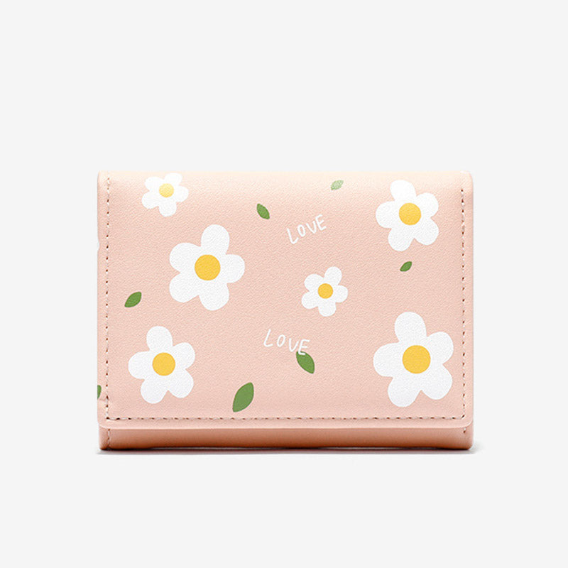 Multifunctional Flower Printing Wallet