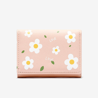 Multifunctional Flower Printing Wallet