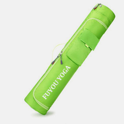 Waterproof Full Zip Yoga Mat Bag Carrier with Adjustable Strap Storage Pocket
