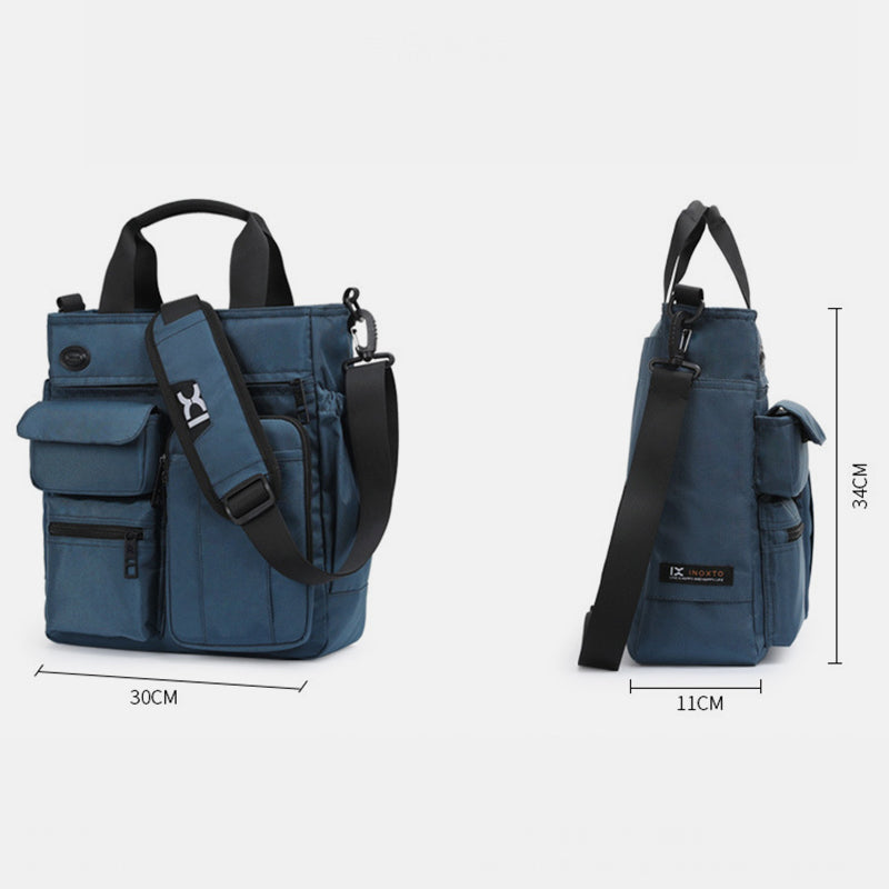 Large Capacity Scalable Multi-Pocket Crossbody Bag
