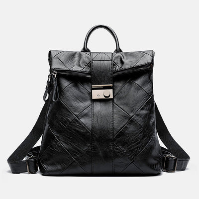 Genuine Leather Vintage Anti-Theft Backpack