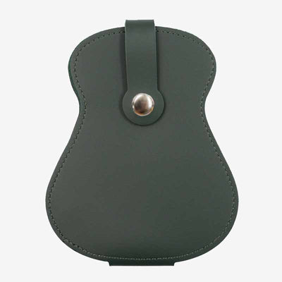 Guitar Pick Holder Storage Bag Leather Plectrums Bag For Player
