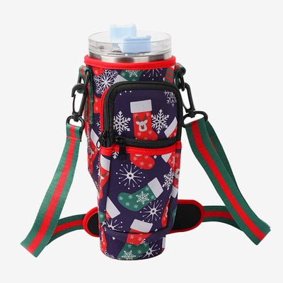 Portable Bottle Storage Bag For Ice Bully Cup Crossbody Purse