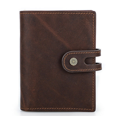 Roomy Leather Airtag Wallet