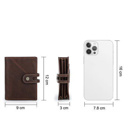 Roomy Leather Airtag Wallet