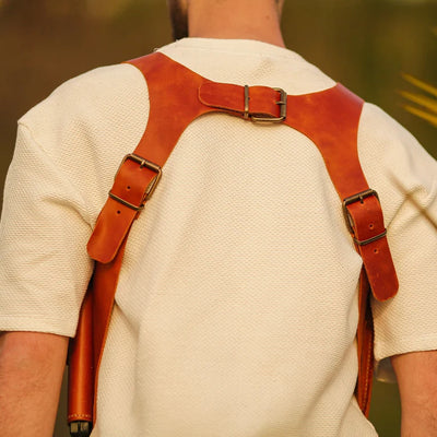 Underarm Holster Retro Medieval Cosplay Adjustable Leather Purse For Men