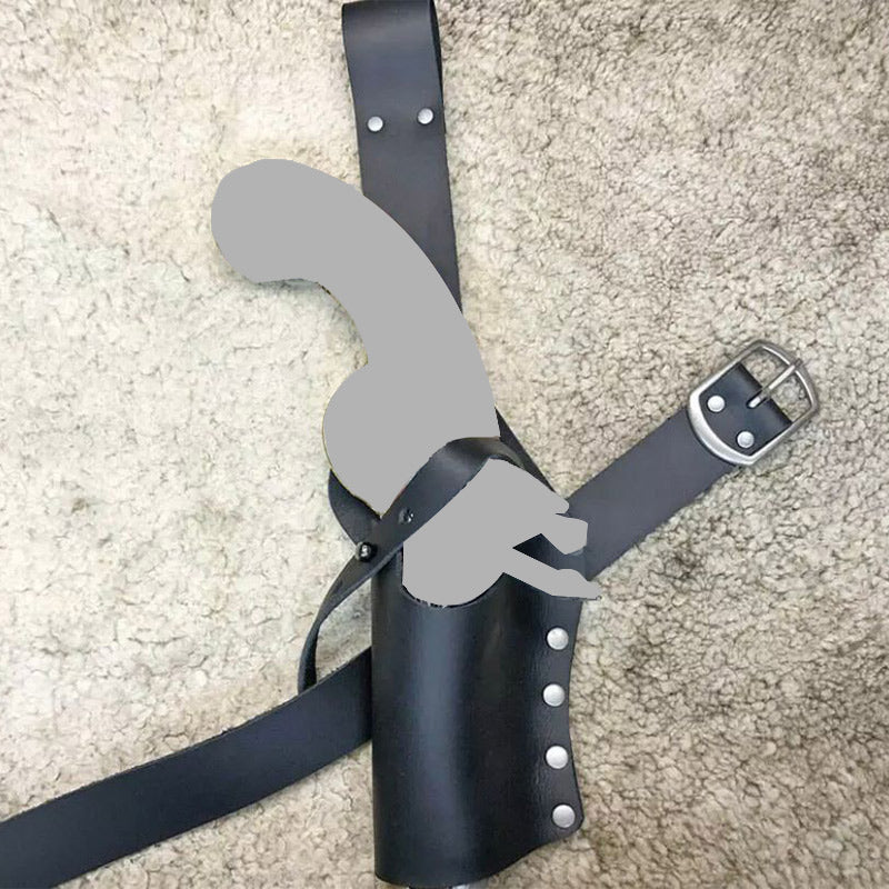 Medieval Leather Holster Steampunk Renaissance Holder Props For Cosplay