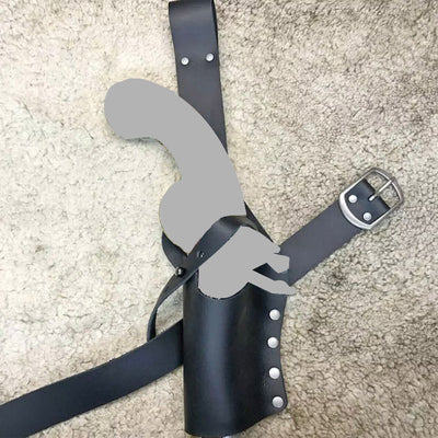 Medieval Leather Holster Steampunk Renaissance Holder Props For Cosplay