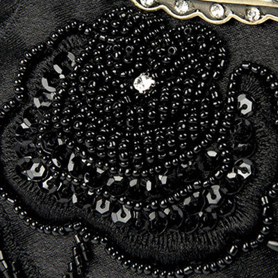 Sequin Evening Bag Flowers Embroideried Elegant Clutch For Women