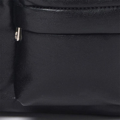 Horizontal Shoulder Bag For Women Multiple Pocket Minimalist Underarm Bag