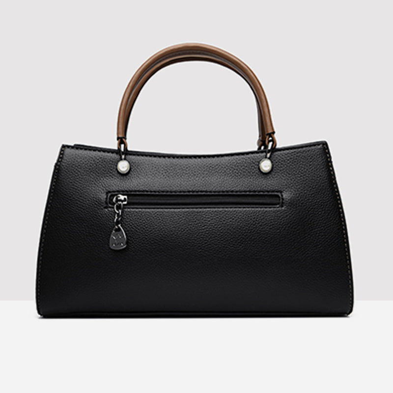 Horizontal Top Handle Bag Twist Stripe Cute Crossbody Bag