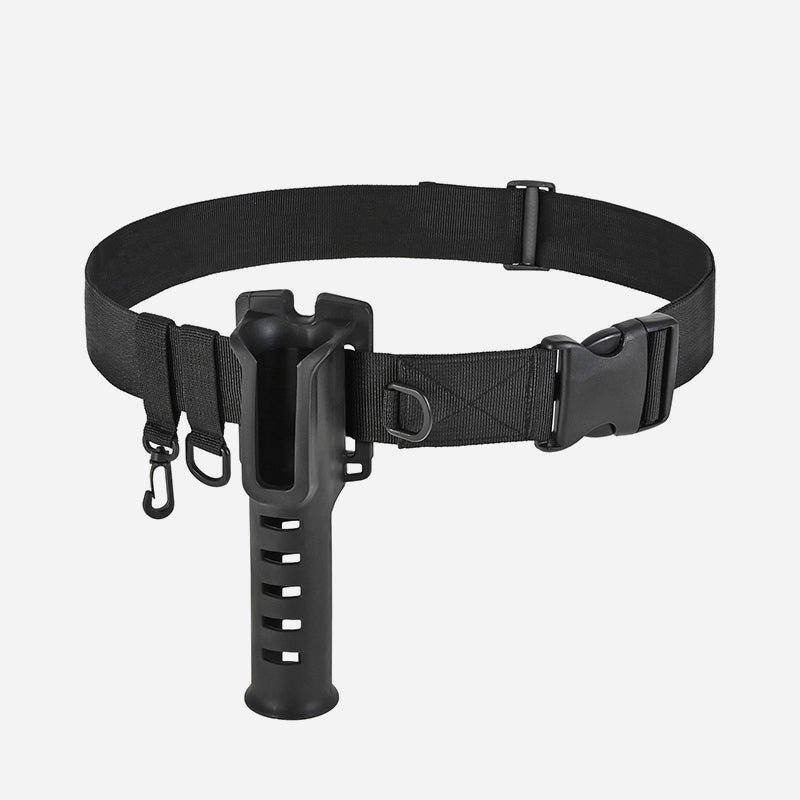 Belt Fishing Bag For Outdoor Adjustable Waist Rod Holder
