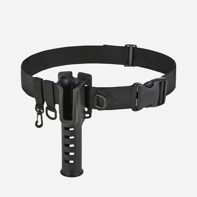 Belt Fishing Bag For Outdoor Adjustable Waist Rod Holder