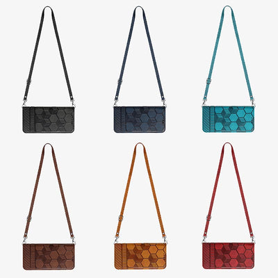 Crossbody Phone Case For Iphone Nest Pattern Protective Case