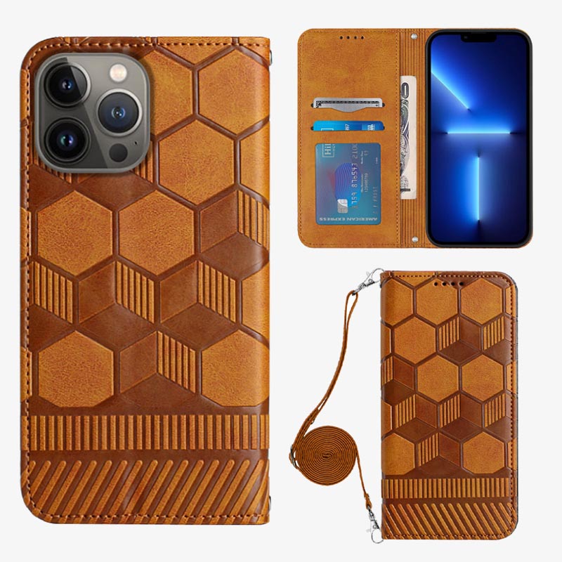 Crossbody Phone Case For Iphone Nest Pattern Protective Case