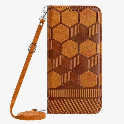Crossbody Phone Case For Iphone Nest Pattern Protective Case