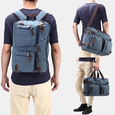 3 Way-Use Large Capacity British Style Briefcase