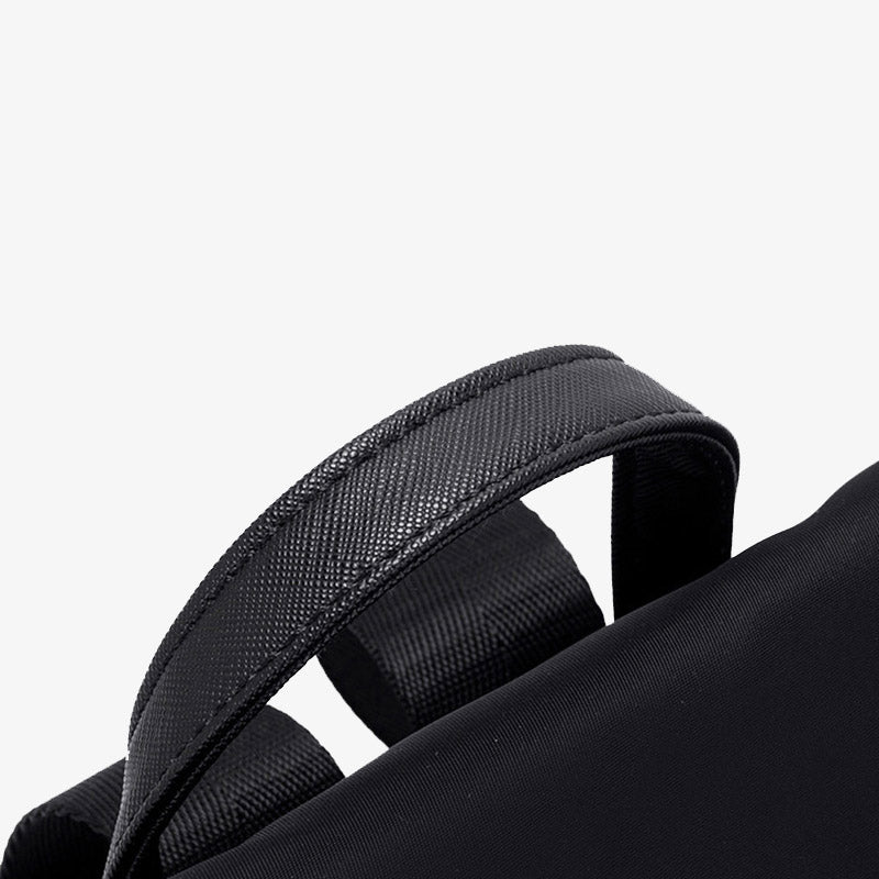 Drawstring Clamshell Backpack For Weekender Minimalist Waterproof Oxford Daypack