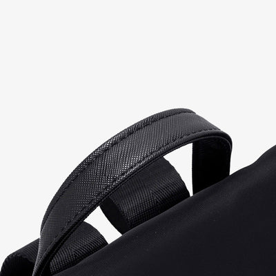Drawstring Clamshell Backpack For Weekender Minimalist Waterproof Oxford Daypack