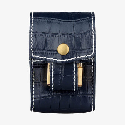Portable Pouch For Men Outside Waistband Crocodile Print Cigarette Bag