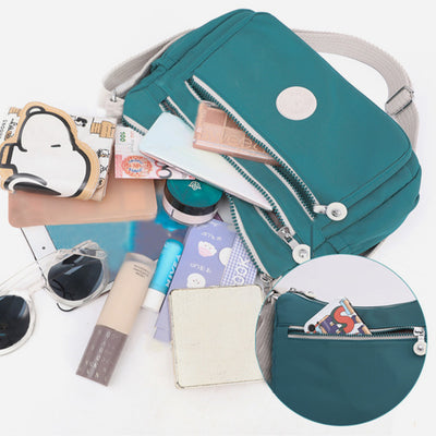 Oxford Crossbody Bag For Women Bright Color Lightweight Shoulder Bag