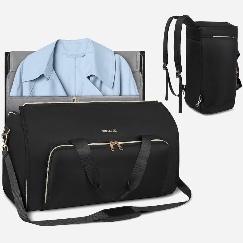 4 In 1 Travel Duffel Bag Folding Convertible Backpack