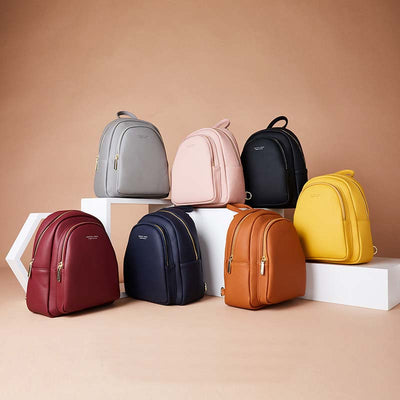 Multi-pockets Casual Crossbody Bag Mini Backpack