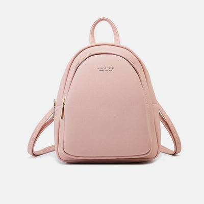 Multi-pockets Casual Crossbody Bag Mini Backpack