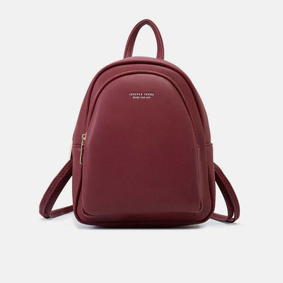 Multi-pockets Casual Crossbody Bag Mini Backpack