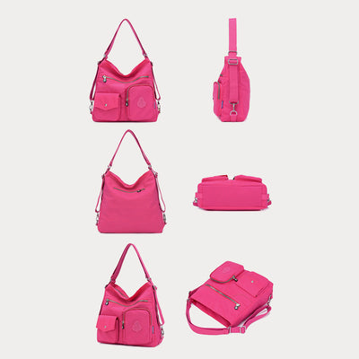 Multifunctional Lightweight Waterproof Casual Crossbody Bag Backpack