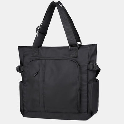 Tote Bag For Women Men Minimalist Casual Solid Color Storage Bag