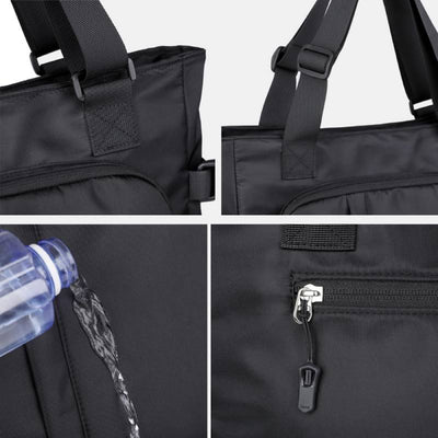 Tote Bag For Women Men Minimalist Casual Solid Color Storage Bag