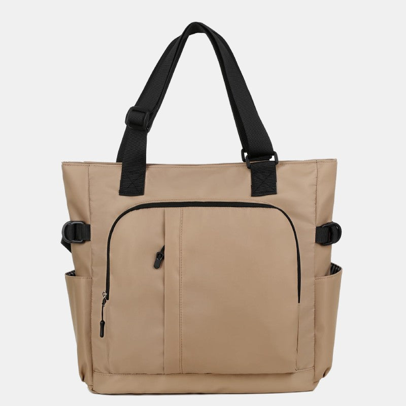 Tote Bag For Women Men Minimalist Casual Solid Color Storage Bag