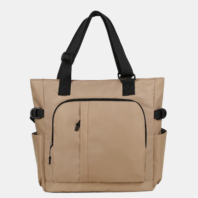 Tote Bag For Women Men Minimalist Casual Solid Color Storage Bag