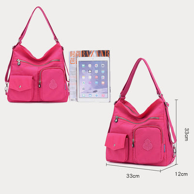 Multifunctional Lightweight Waterproof Casual Crossbody Bag Backpack