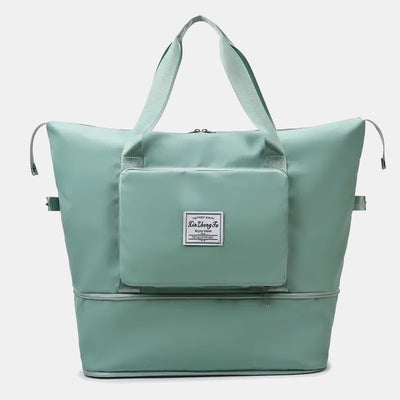 Travel Duffle Bag Extra Large Foldable Tote with Dry Wet Separation Pocket