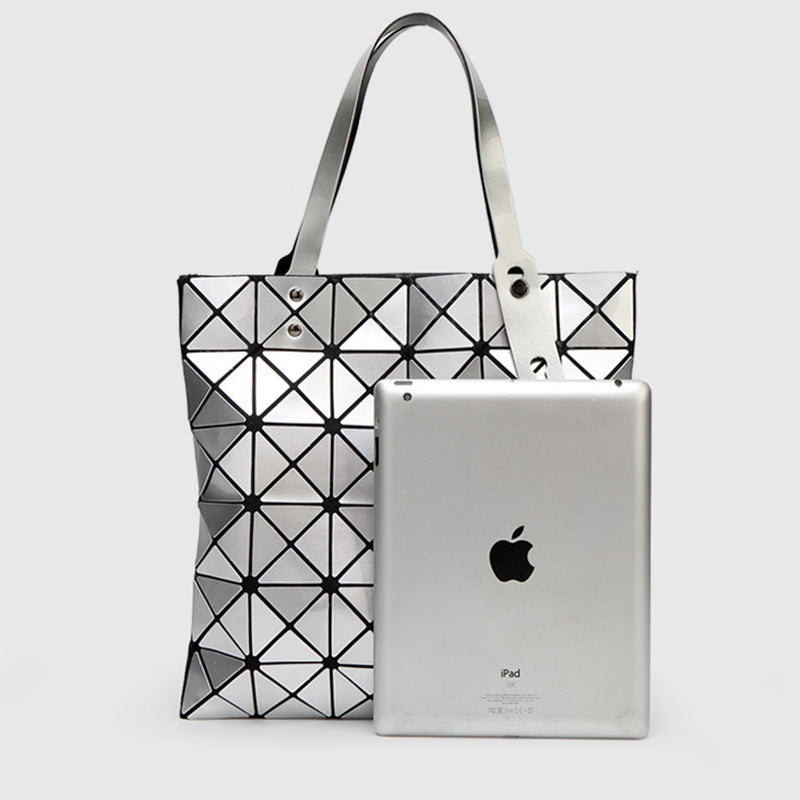 Geometric Diamond Shoulder Bag Minimalist Solid Color Women Handbag - image 10