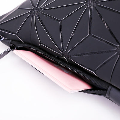 Luminous Geometric Backpack For Women Men Outdoor Drawstring Daypack