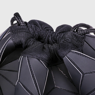Luminous Geometric Backpack For Women Men Outdoor Drawstring Daypack