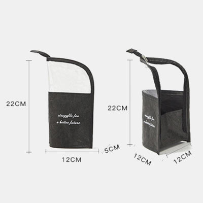 Transparent Makeup Bag For Women Travel Minimalist Portable Storage Bag