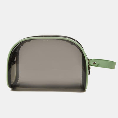 Transparent Black Toiletry Bag For Women Multifunctional Storage Bag