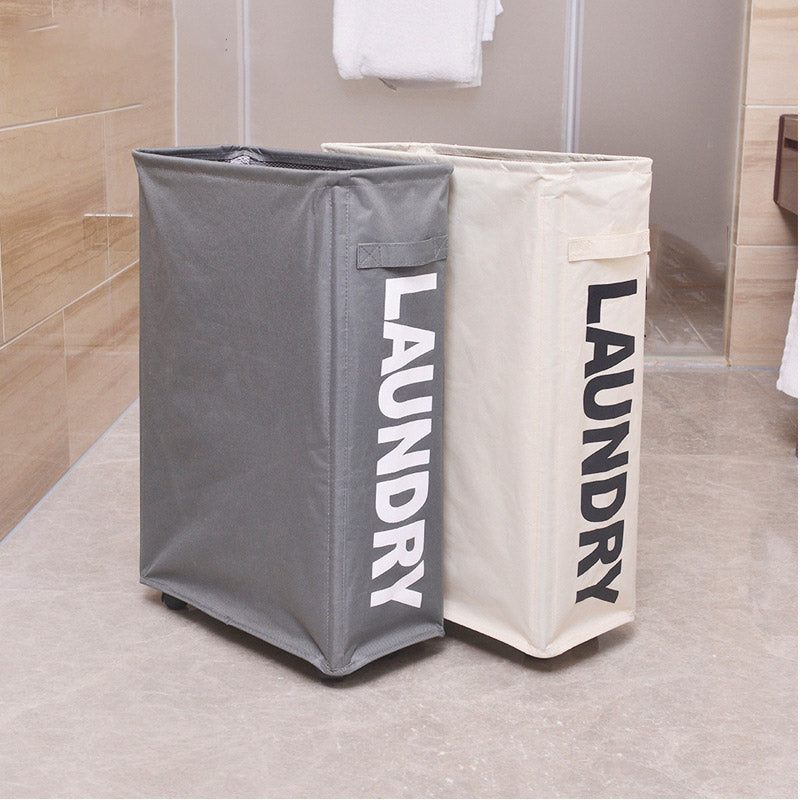 Durable Oxford Hamper Laundry Storage Box For Household Foldable Basket