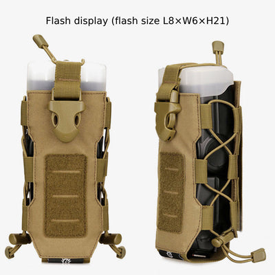 Tactical Tool Bag Outdoor Adjustable Hanging Water Bottle Bag